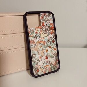 Wildflower woodland creatures iPhone 13 case